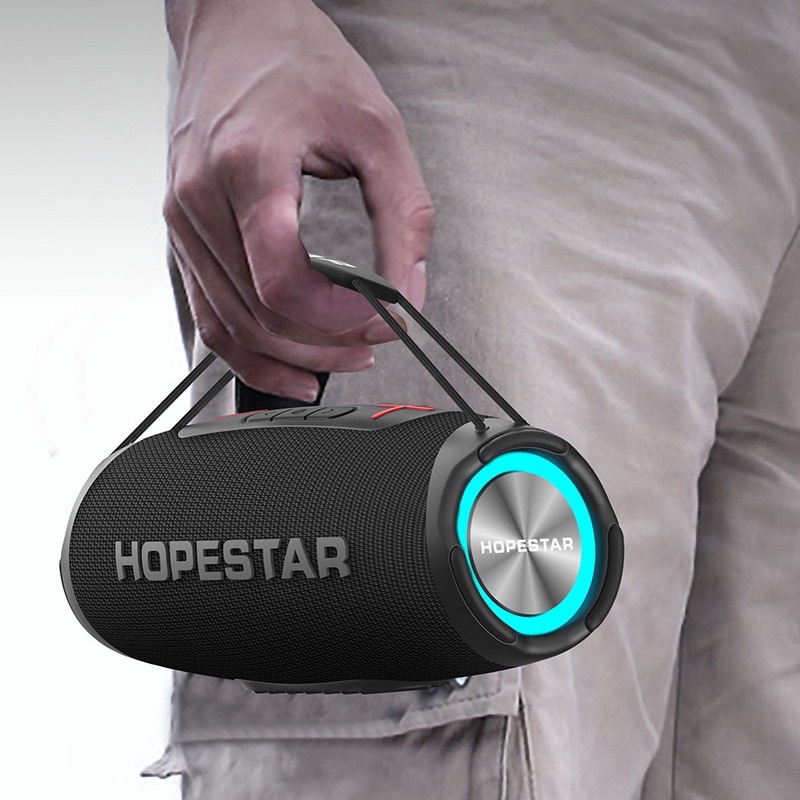 HOPESTAR H50/ H53 ลำโพงบลูทูธ เสียงดีเบสแน่น ดังกระหึ่ม กันน้ำระดับ ...