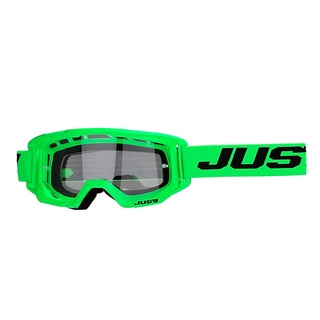 แว่นวิบาก Just1 Goggles รุ่น Vitro Solid Fluo Green
