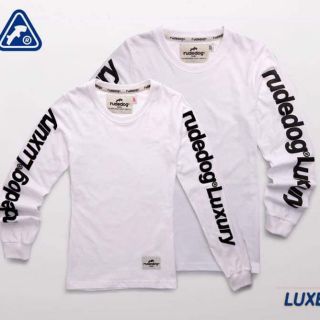 Rudedog เสื้อยืด รุ่น Luxe สีขาว