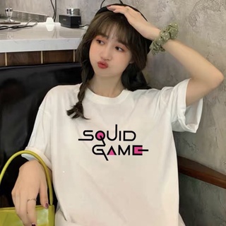 Fy เสื้อยืดลําลอง แขนสั้น พิมพ์ลายเกมหมึก สไตล์ฮิปฮอป ทรงหลวม โอเวอร์ไซซ์ แฟชั่นสําหรับผู้ชาย ผู้หญิง