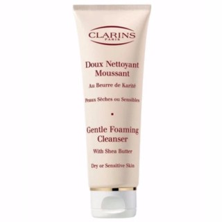 Clarins Gentle Foaming Cleanser with Shea Butter (Dry or Sensitive Skin) 125 ml