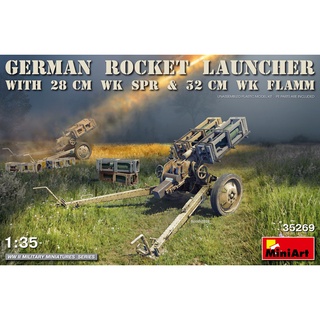 โมเดลประกอบ MiniArt 1/35 MI35269 GERMAN ROCKET LAUNCHER