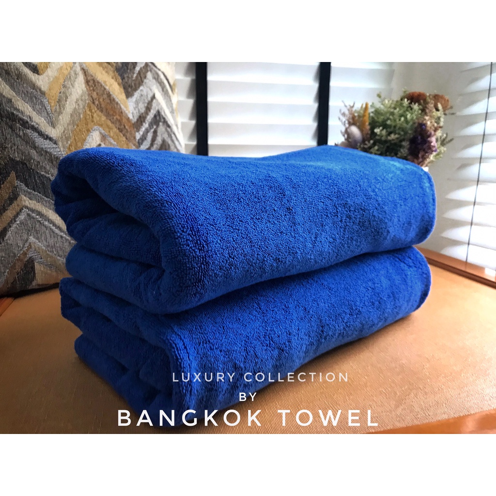 bangkok-towel-ผ้าขนหนูเช็ดตัวเกรดโรงแรม-ขนาดใหญ่-30x60-นิ้ว-18-ปอนด์-คอตตอน-ฝ้าย-100