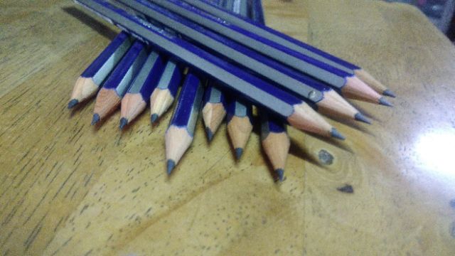 ดินสอไม้เฟเบอร์-2b-เนื้อแข็ง-เกรดเอ-ขายยกกล่อง