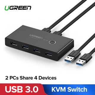 ภาพหน้าปกสินค้าสวิทช์ Ugreen Kvm Usb 3 . 0 2 . 0 2 พอร์ต 4 ที่เกี่ยวข้อง