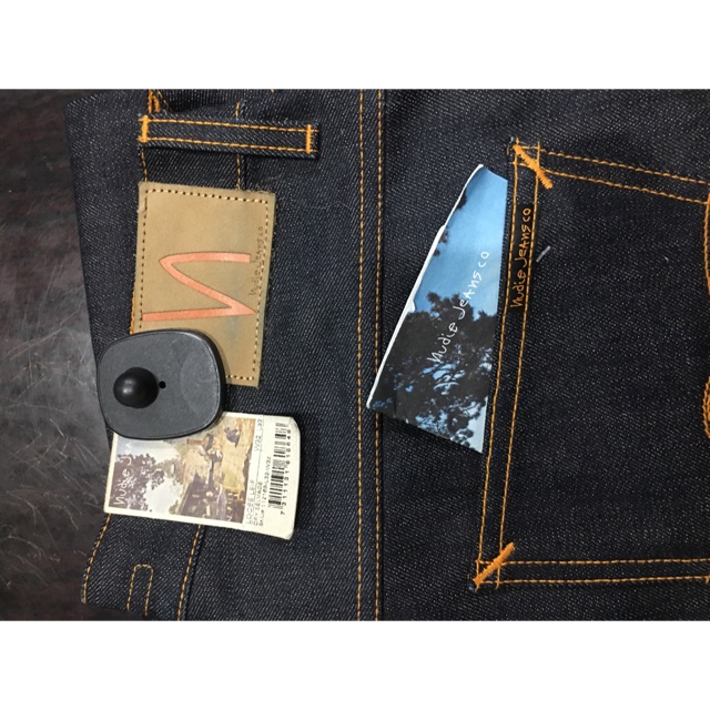 Nudie Jean w32 l32 loose leif | Shopee Thailand
