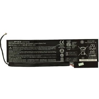 Battery ACER AP13C3I, 3ICP7/67/90, 3ICP7/67/90, AP13C3I (4850mah, 11.1V ) มีสินค้าพร้อมส่ง แถมจัดส่งฟรี