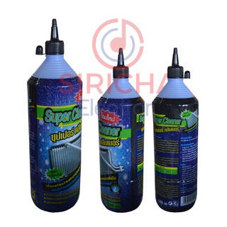 ภาพหน้าปกสินค้าน้ำยาล้างแอร์ ล้างคอยล์เย็น คอยล์ร้อนแอร์ SUPER CLEANER น้ำยาทำความสะอาดแอร์บ้านและแอร์รถยนต์ ซึ่งคุณอาจชอบสินค้านี้