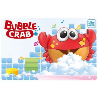ปูน้อยเป่าฟองสบู่ "Bubble crab" 🛁