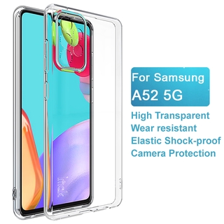 Original Imak Casing Samsung Galaxy A52S 5G Transparent Soft TPU Back Case Clear Silicone Shockproof Cover