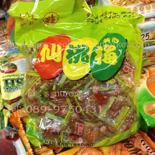 สินค้า ลูกอมบ๊วย 100 เม็ด เปรี้ยวหวาน อร่อย