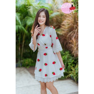 ORDER No.22-15 Love Stawberry Lace Dress