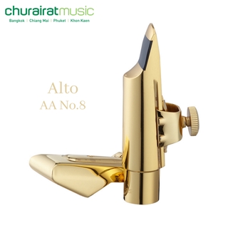 Saxophone Mouthpiece :Custom Alto AA No.8 ปากเป่าแซกโซโฟน อัลโต้ by Churairat Music
