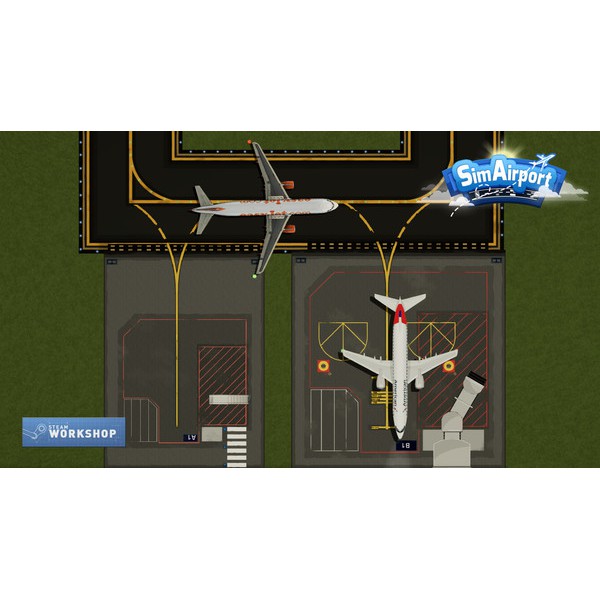 แผ่นเกมส์คอม-simairport