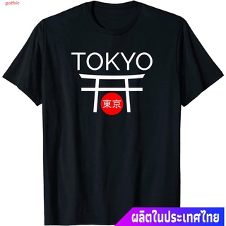 เสื้อทหาร gothic เสื้อยืดแขนสั้น Tokyo Japan - Japanese Arch - Kanji Graphic T-Shirt Sports T-shirt