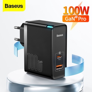 Baseus ที่ชาร์จ USB 100W GaN 5 Pro PD QC ชาร์จเร็ว 4.0 3.0 สําหรับ iPhone 13 Pro Max Macbook