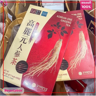 ชาโสมเกาหลี แท้ 100 %  Korean one ginseng tea   ขนาด 300กรัม/100ซอง