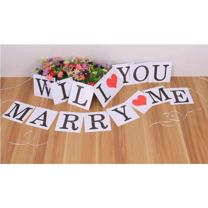ภาพสินค้าชุดลูกโป่ง will you marry me เซอร์ไพร์สท้ายรถ ขอแต่งงาน จากร้าน aomyim_shop บน Shopee ภาพที่ 6