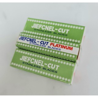 สินค้า JIEFCNEL-cut คุณภาพดี 1 กล่อง (10ใบ) อุปกรณ์สักคิ้ว