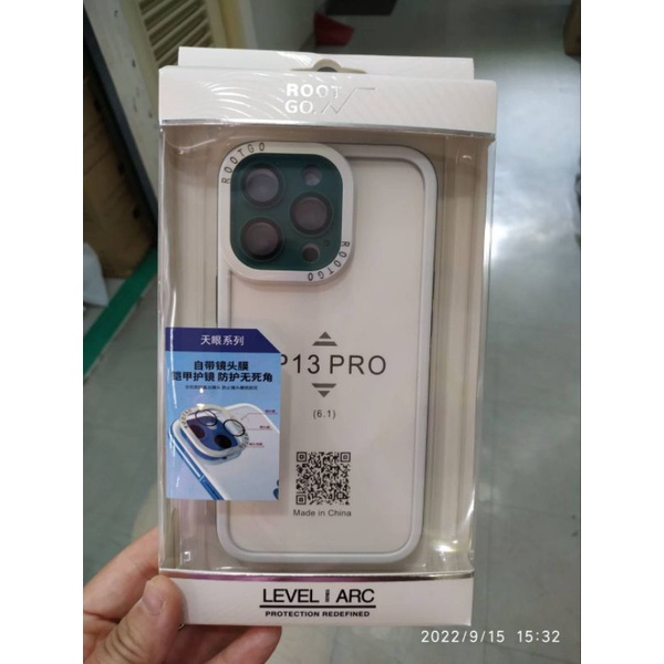 Root Go เคสคลุมเลนส์กล้อง หลังใส ขอบสี iPhone 14 /14Plus/14Pro/14/ i13 ...