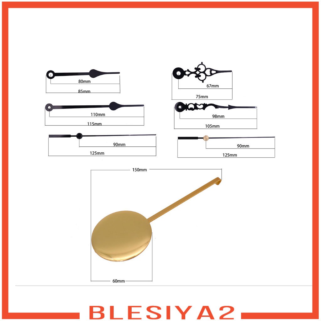 blesiya2-อะไหล่นาฬิกา-แบบมีลูกตุ้ม-diy
