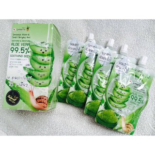 Smooto Soothing  Moisture Aloe Vera 99.5% Soothing Gel สมูทโตะ อโล-อี สเนล ไบรท์ เจล