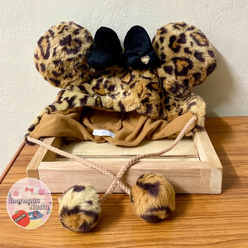 หมวกมินนี่เมาส์ลายเสือ-minnie-mouse-tokyo-disney-resort-พร้อมส่งงานลิขสิทธิ์แท้จากญี่ปุ่น