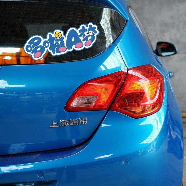 doraemon-car-stickers-waterproof-reflective-car-decals-rearview-mirror-stickers-eyebrow-sticker-door-window-stickers