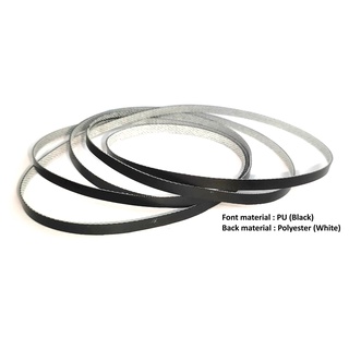 Flat Belt Thickness 0.8 mm, Width 10 mm. (+,- 0.3 mm.)สายพานแบนสีดำ หนา 0.8 มิล กว้าง 10 มิล *สนใจไซส์อื่นๆแชทถามได้ครับ