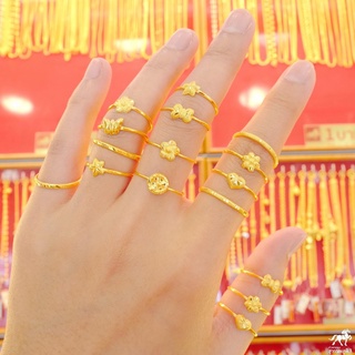 ภาพขนาดย่อของภาพหน้าปกสินค้าแหวนทองคำแท้ 0.4 กรัม ลาย ทองแท้ 96.5% ขายได้ จำนำได้ มีใบรับประกัน แหวนทอง แหวนทองคำแท้ จากร้าน swpgold บน Shopee ภาพที่ 3