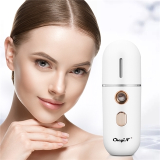 CkeyiN Nano Spray Facial Steamer อุปกรณ์ทําความชื้นขนาด 12 มล พ่นหน้า เครื่องพ่นสเปรย์น้ําแร่บนใบหน้านาโนแบบชาร์จไฟ Face Sprayer