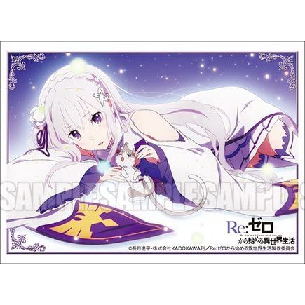 Bushiroad Sleeve Collection Extra Vol.175 Re:ZERO -Starting Life in Another  World- "Emilia" - ,  | Shopee Thailand