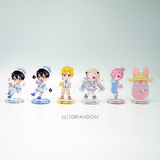 ขายเหมา 6 ชิ้น Jibaku Shonen Hanako-kun Trading Acrylic Stand Keychain