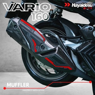 ฝาครอบท่อไอเสีย สําหรับ Honda Vario FI 160/Click 160