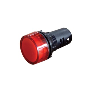 Pilot lamp P-ten 24VDC สีแดง