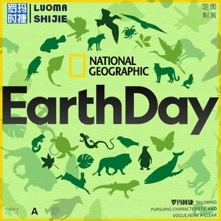 Discovery Channel รอบ ๆ เสื้อยืดชาย ins เทรนด์ Earth Day ครบรอบ 50 ปี นิตยสารภูมิศาสตร์ที่ระลึกเสื้อยืดแขนสั้น