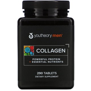 สินค้า Youtheory Collagen Men 290 เม็ด สำหรับผู้ชาย (Exp 08/2025)