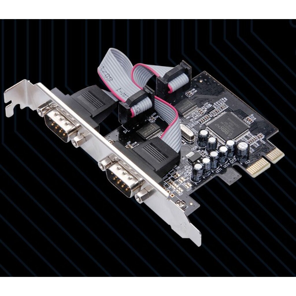 ภาพสินค้าการ์ดแปลง PCIE To Serial Port Adapter การ์ดต่อขยาย RS232 การ์ดเพิ่ม PCI-E เป็น Port Series ออกเป็น 2 ช่อง CPU2DAY จากร้าน cpu2day บน Shopee ภาพที่ 3