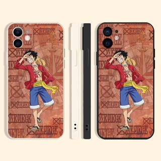One Piece Luffy เคสไอโฟน 13 promax 8พลัส iPhone 13 12 11 pro max เคส 7 8 plus se2020 Xr Xs X max phone case นิ่ม