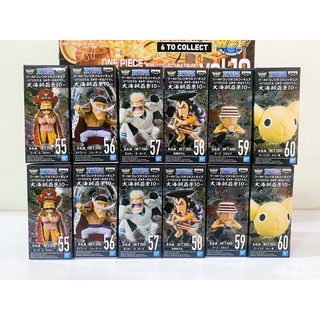 งานแท้✔️WCF:ONEPIECE WT100 Vol.10 World collectable figure Lot.JP โมเดลวันพีซ WorldTop100 ฟิกเกอร์