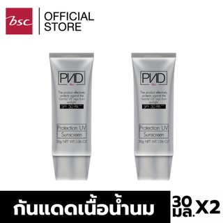 [ SET 2 ชิ้นสุดคุ้ม ] BSC PANADDA PROTECTION UV SUNSCREEN SPF 50 PA+++ 30 กรัม ผลิตภัณฑ์ปกป้องผิวจากแสงแดด