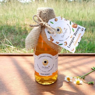 สินค้า น้ำผึ้งดอกลำไย 350 กรัม (มีมาตรฐานฟาร์มผึ้งที่ดีจากกรมปศุสัตว์)
