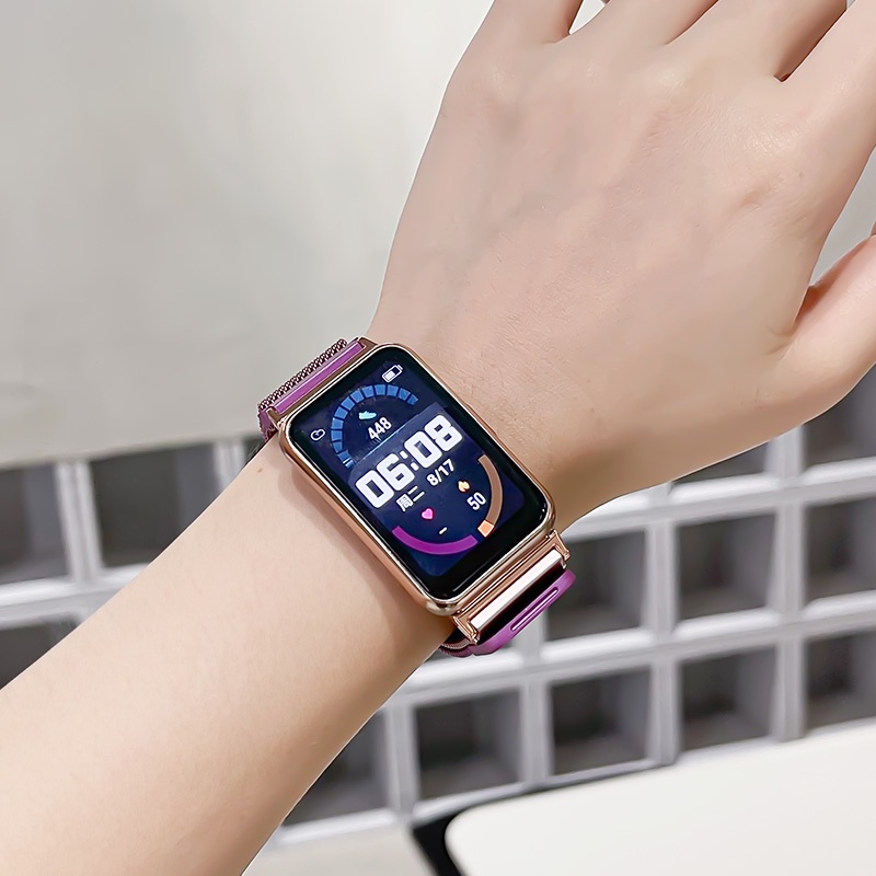 ภาพสินค้าสายนาฬิกาข้อมือไล่โทนสี Milanese Loop สําหรับ Huawei Watch จากร้าน moyte.th บน Shopee ภาพที่ 1