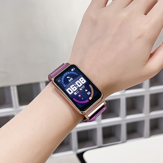 ภาพขนาดย่อของภาพหน้าปกสินค้าสายนาฬิกาข้อมือไล่โทนสี Milanese Loop สําหรับ Huawei Watch จากร้าน moyte.th บน Shopee ภาพที่ 1