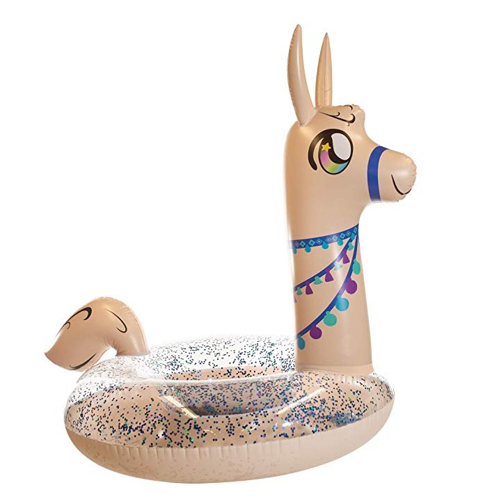 Float Me Summer ห่วงยางอัลปาก้า กลิตเตอร์ Inflatable Glister Alpaca ...