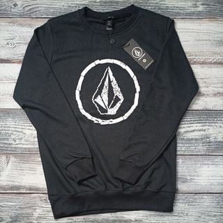 เสื้อกันหนาว ลาย Volcom CREWNECK SURF สําหรับผู้ชาย