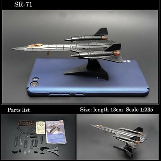 สินค้า 4 d blackbird sr - 71 โมเดลเครื่องบินของเล่นสําหรับเด็ก