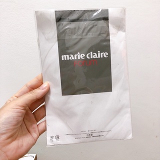 🇯🇵 ถุงน่องลายตาราง Marie claire forum Japan M-L