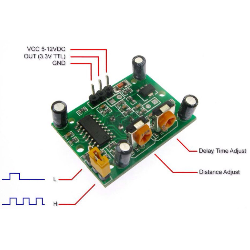 โมดูลตรวจจับความเคลื่อนไหว-pir-motion-detector