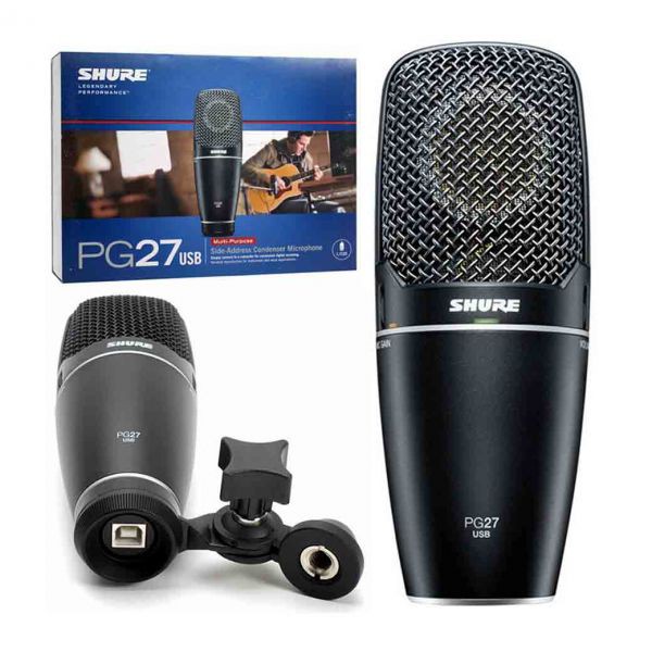 shure-pg27usb-ไมค์ห้องอัด-ไมโครโฟนแบบ-usb-condenser-microphone